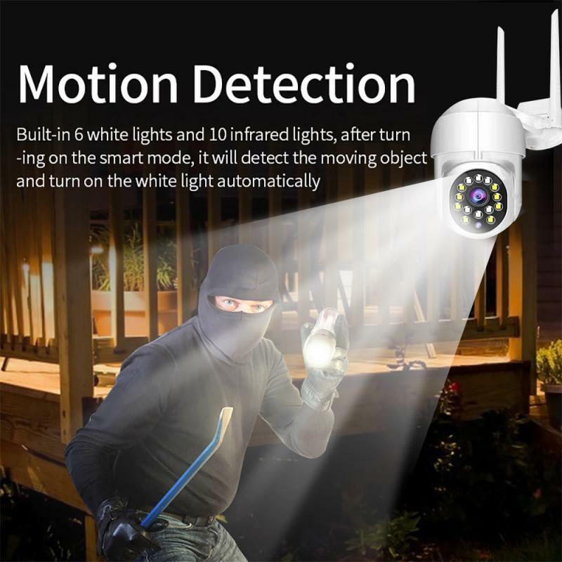 1080P WIFI IP Wireless Camera Outdoor CCTV HD PTZ Smart Home Security IR 360 Cam