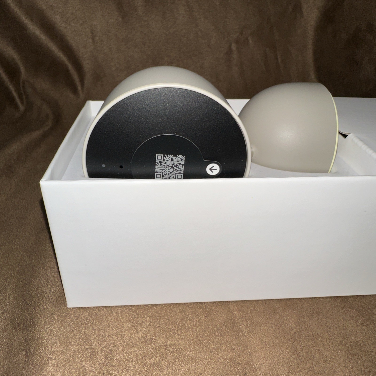 Google Nest Security Cam Indoor Wired 2nd Gen – Linen – GA03179-US- New