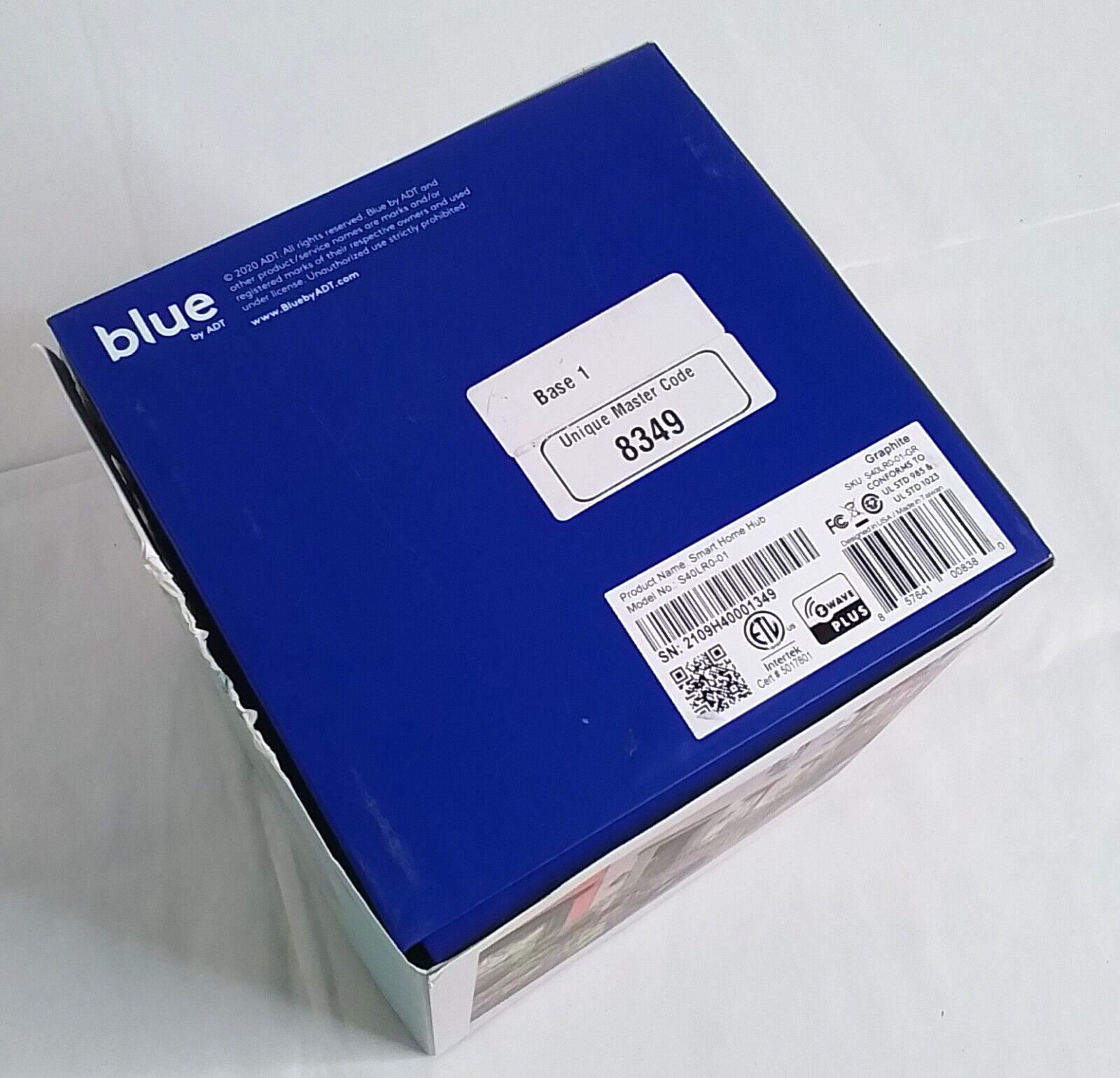 Blue ADT Smart Home Hub and Door/Window Sensors w/Sync Module 2 #W3093