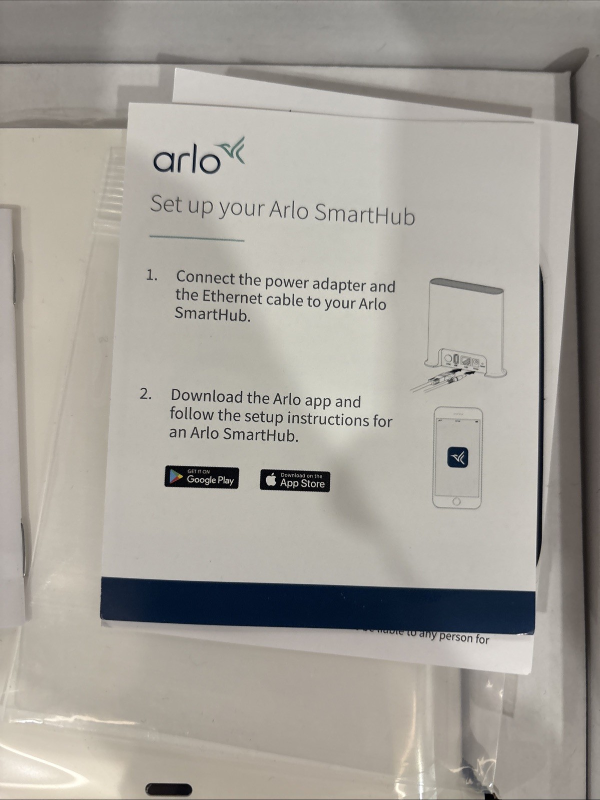 Arlo Pro SmartHub white VMB4540-100NAS VMB4540-100NAR