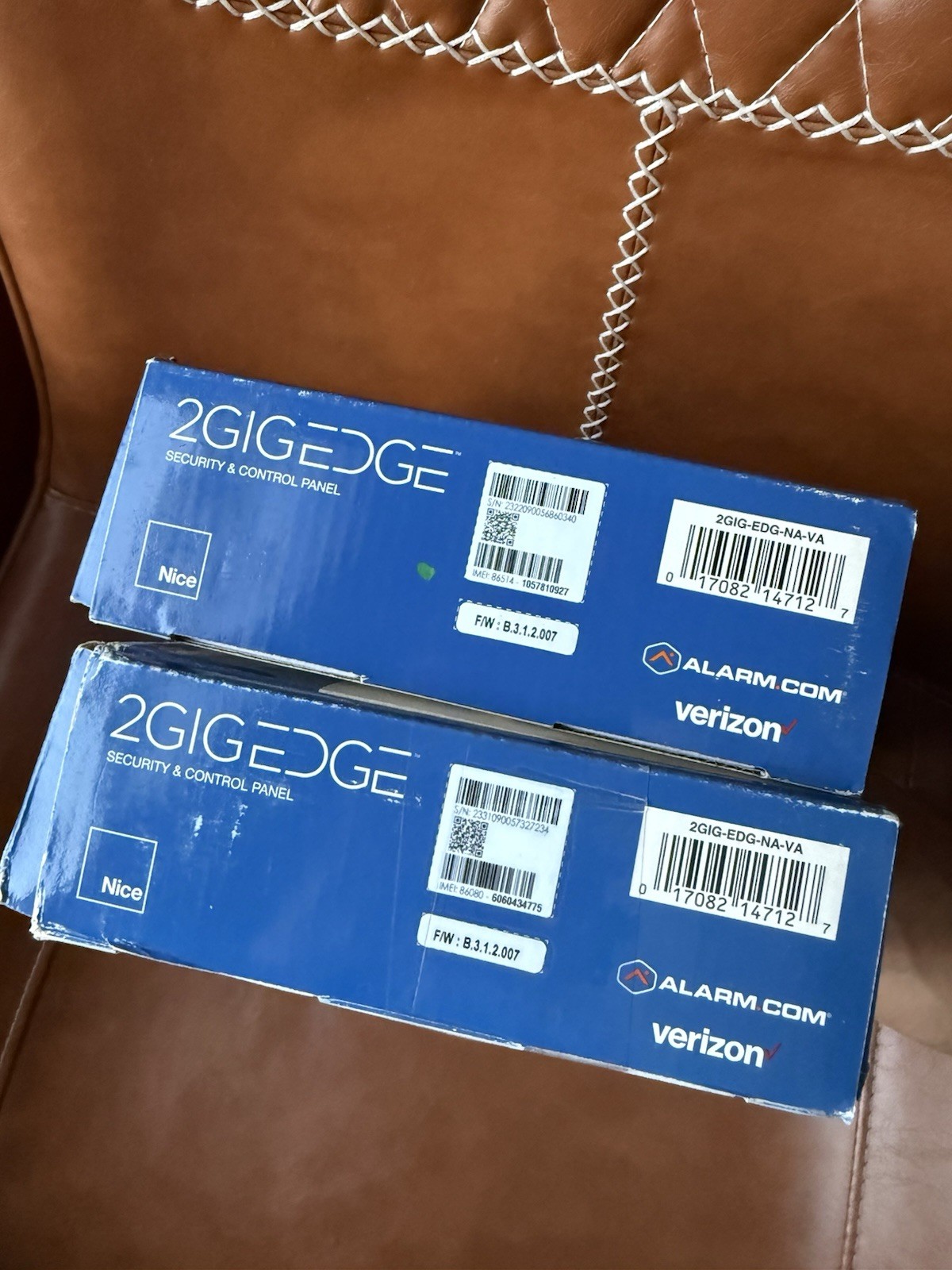 New Lot Qty 2 – 2GIG Edge Security & Control Panel 2GIG-EDG-NA-VA