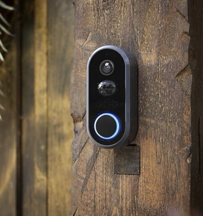 Heath Zenith Notifi Wired Wi-Fi Compatibility Smart Video Doorbell Camera