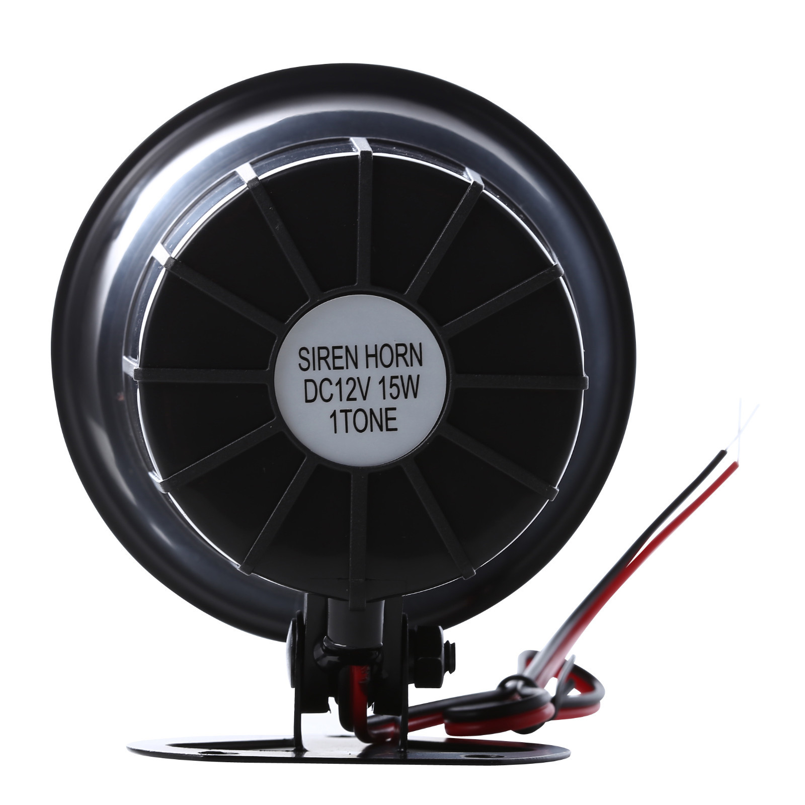 12VDC 15W 120dB Electronic Siren Horn for Car Motorcycle Security System Alarm