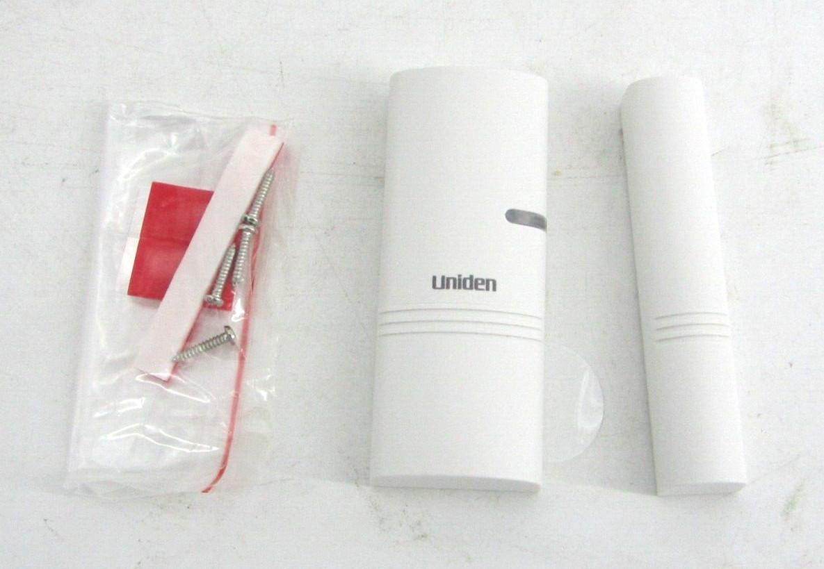 Uniden Home Security Kit w/ Siren Wireless Door/Window Sensors Light Switches