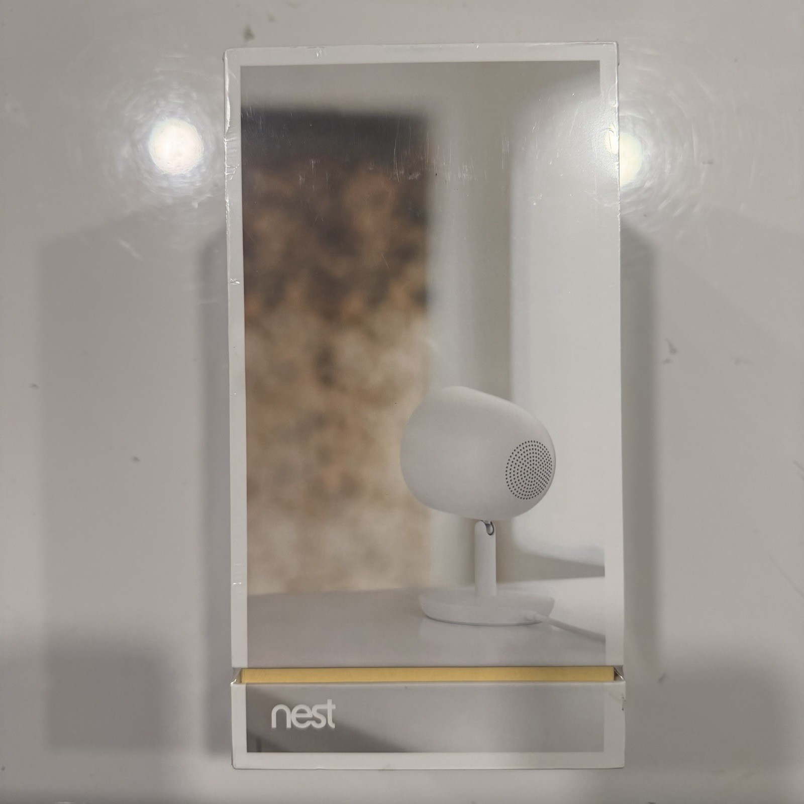 Nest Cam IQ Indoor 4k Sensor For Clear 1080p Video HDR NC3100US A0053 Sealed