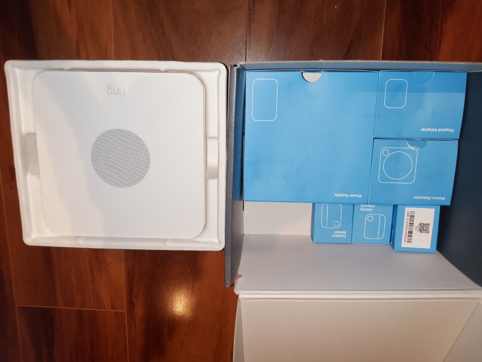 Ring Alarm Security System 8 Piece Kit with Sensors and Battery – NO DOORBELL!