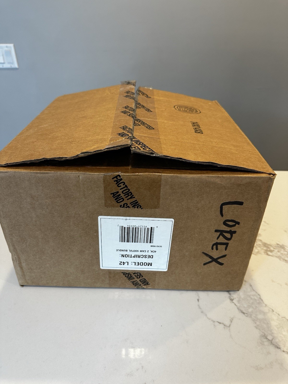 New Lorex 4 Camera Home Security System – Night Vision – 500GB DVR – No Monthly