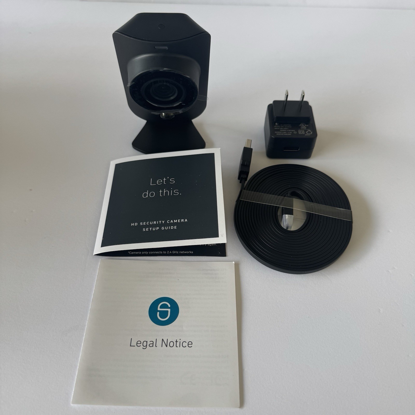 SimpliSafe SimpliCam SSCM2 Indoor Security 1080p HD Video Camera (New)(Open Box)