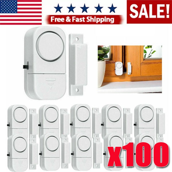Wireless Home Window Door Burglar Security Alarm System Magnetic Sensor lot