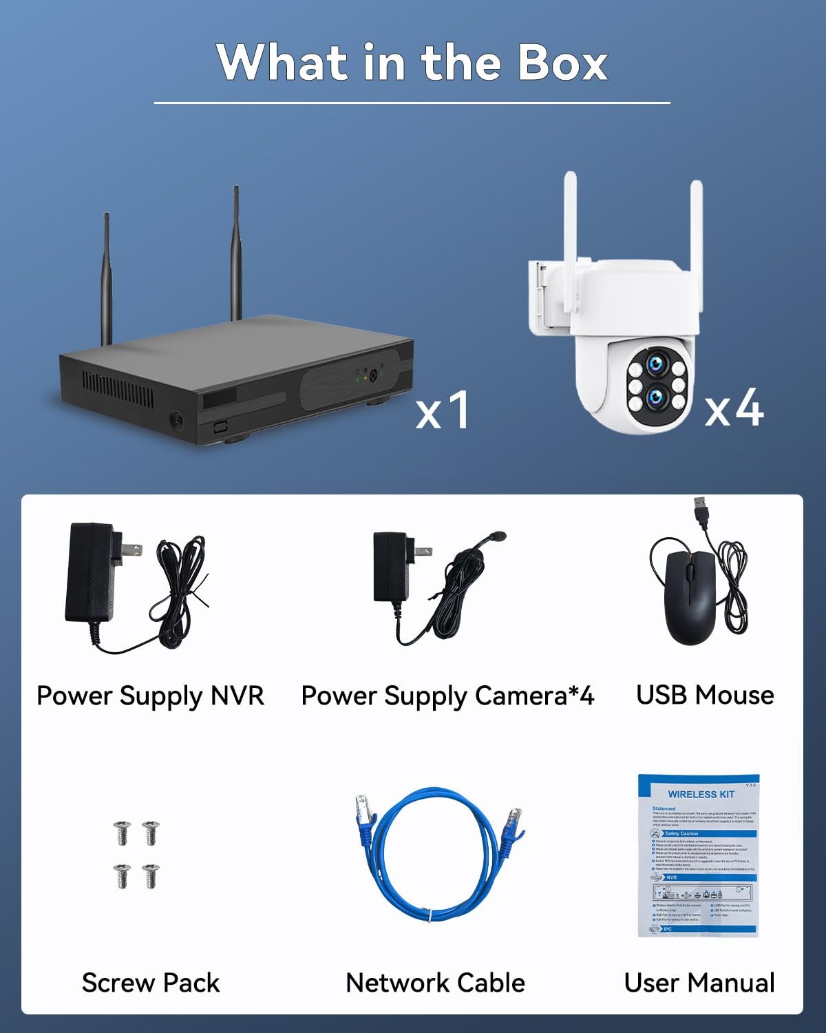 Wireless Security Camera System Outdoor: Dual Lens 6MP 10X Hybrid Zoom Auto-T…