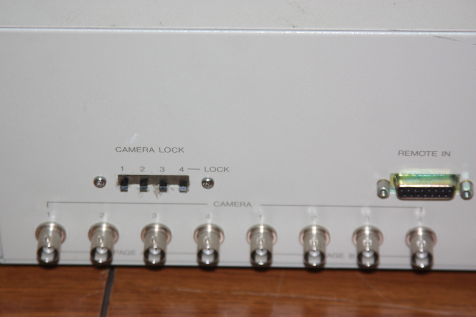 Elmo Surveillance Camera System Control Unit SSC-8C Color 4 X 2 – Lab Movie Prop
