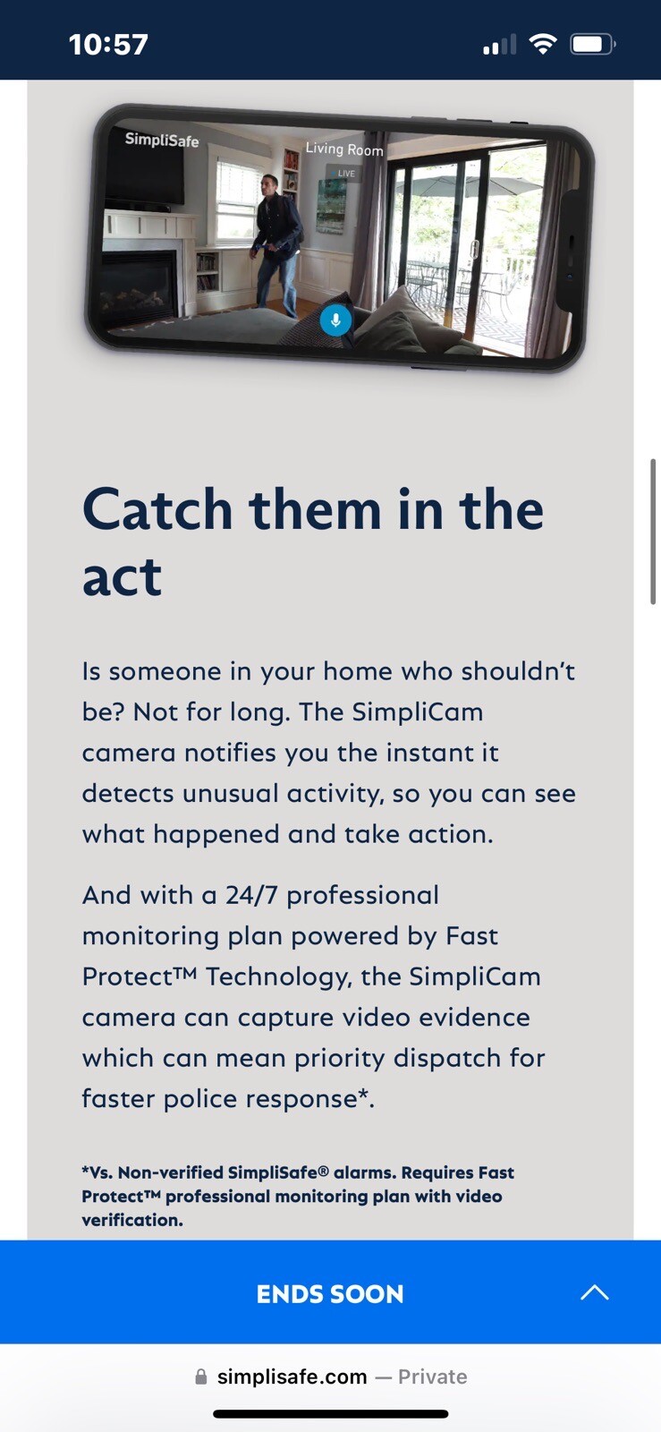 simplisafe indoor camera