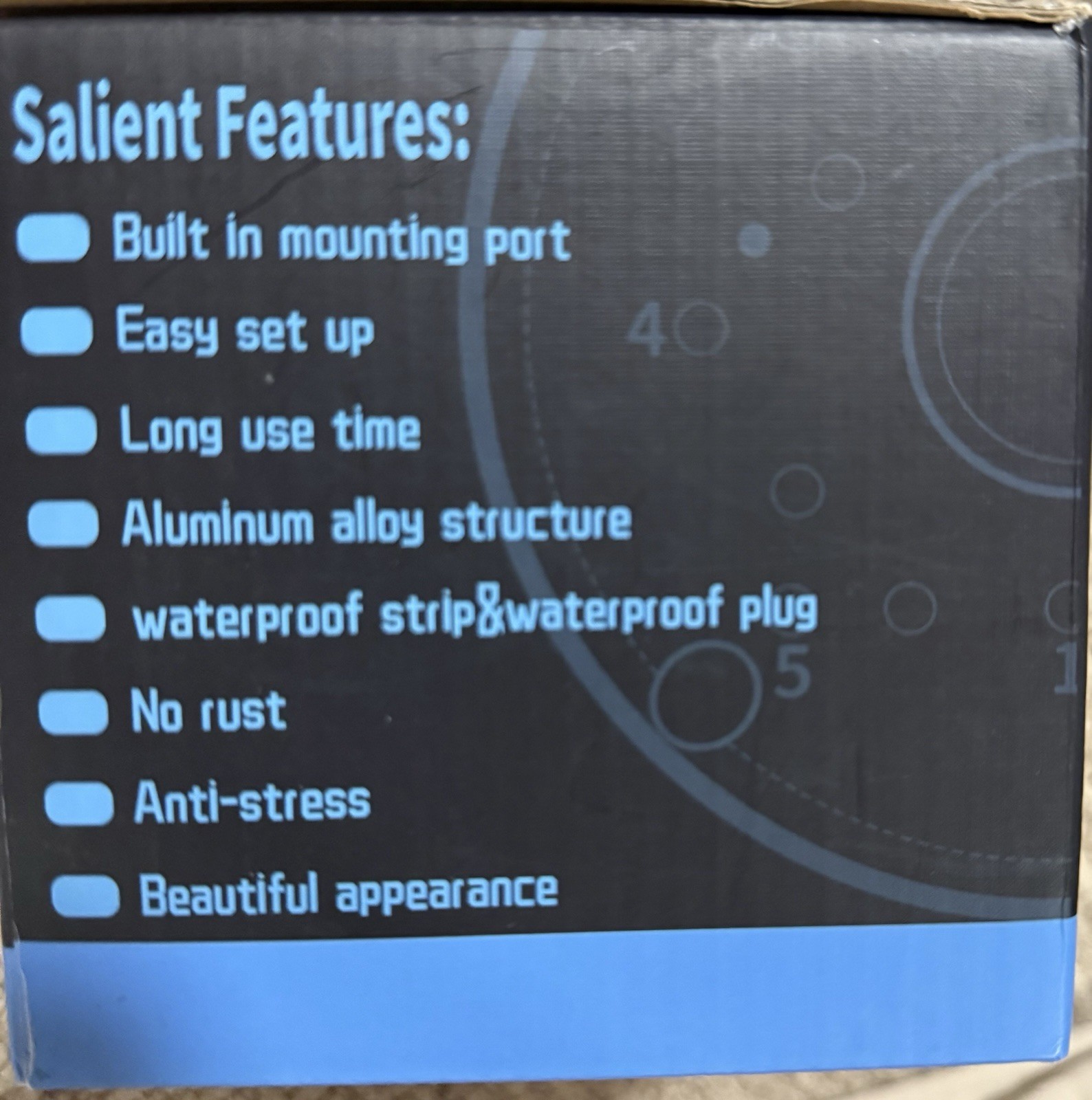 Junction Box for Why 8.0 Mega (4K) 25/30 FPS Network Camera Range