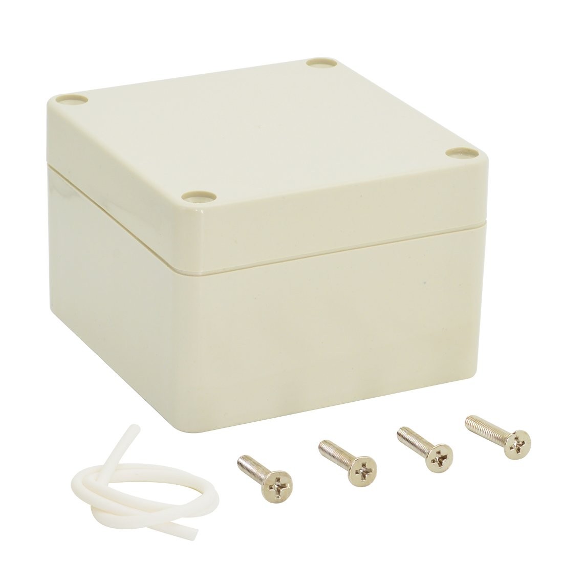 LeMotech Waterproof Dustproof IP65 ABS Plastic 3.3″x3.2″x2.2″, Pale Grey