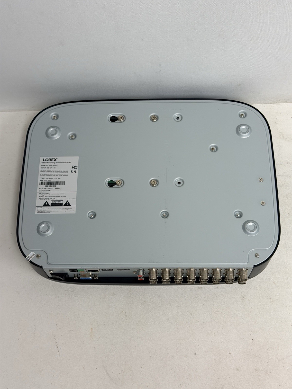 LOREX 1080p 16ch Analog HD DVR with 1 TB HDD – D441A6B-Z. FOR PARTS, READ