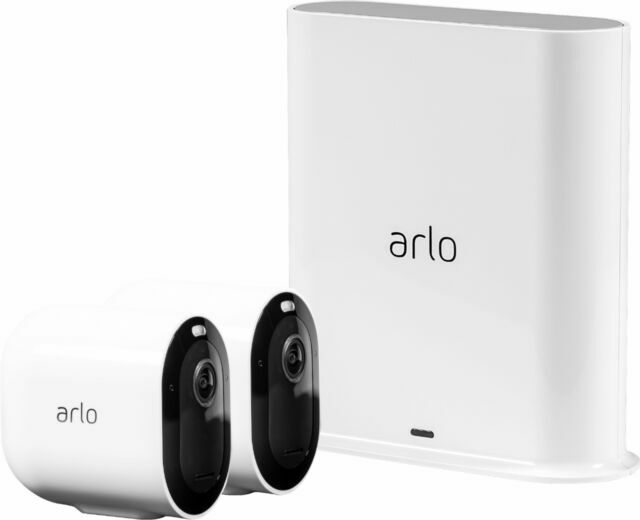 Arlo VMS4240P-100NAS Indoor/Outdoor Wireless 2k HDR Security Camera – White