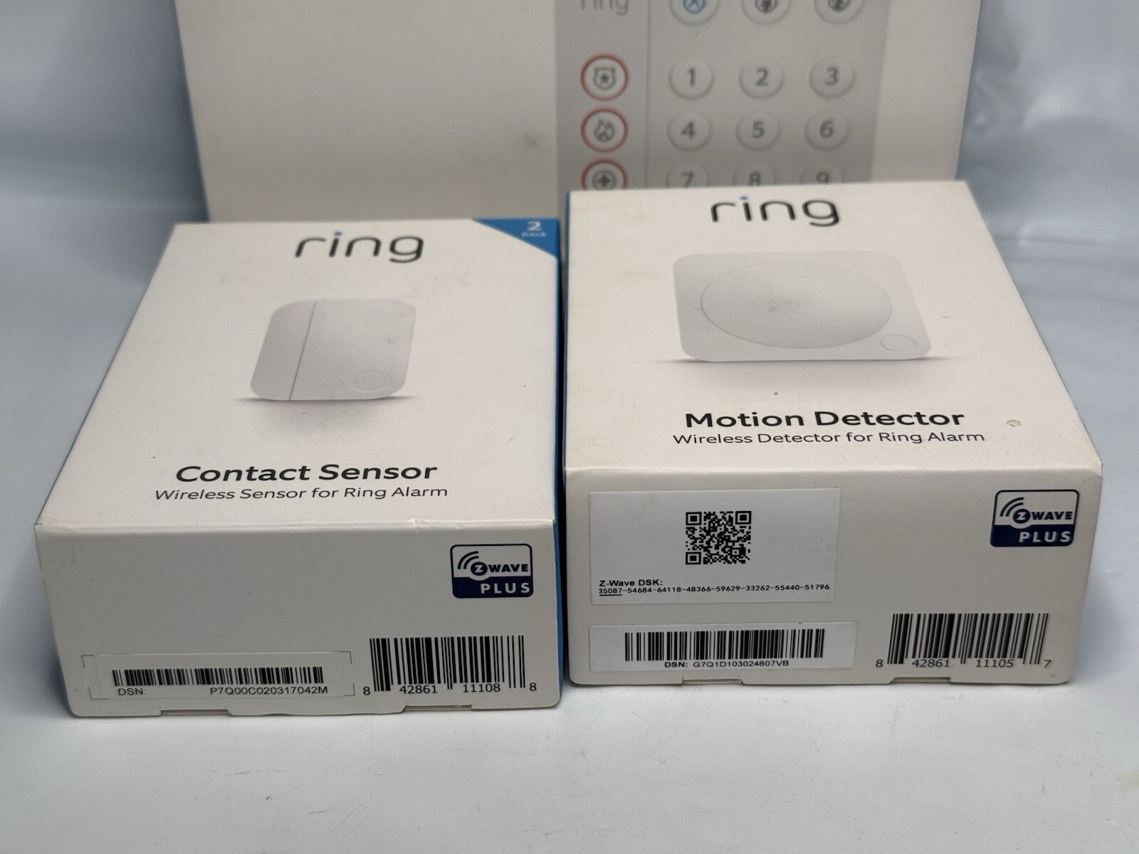 Ring Wireless Indoor Alarm: Keypad, Motion Detector, Contact Sensor