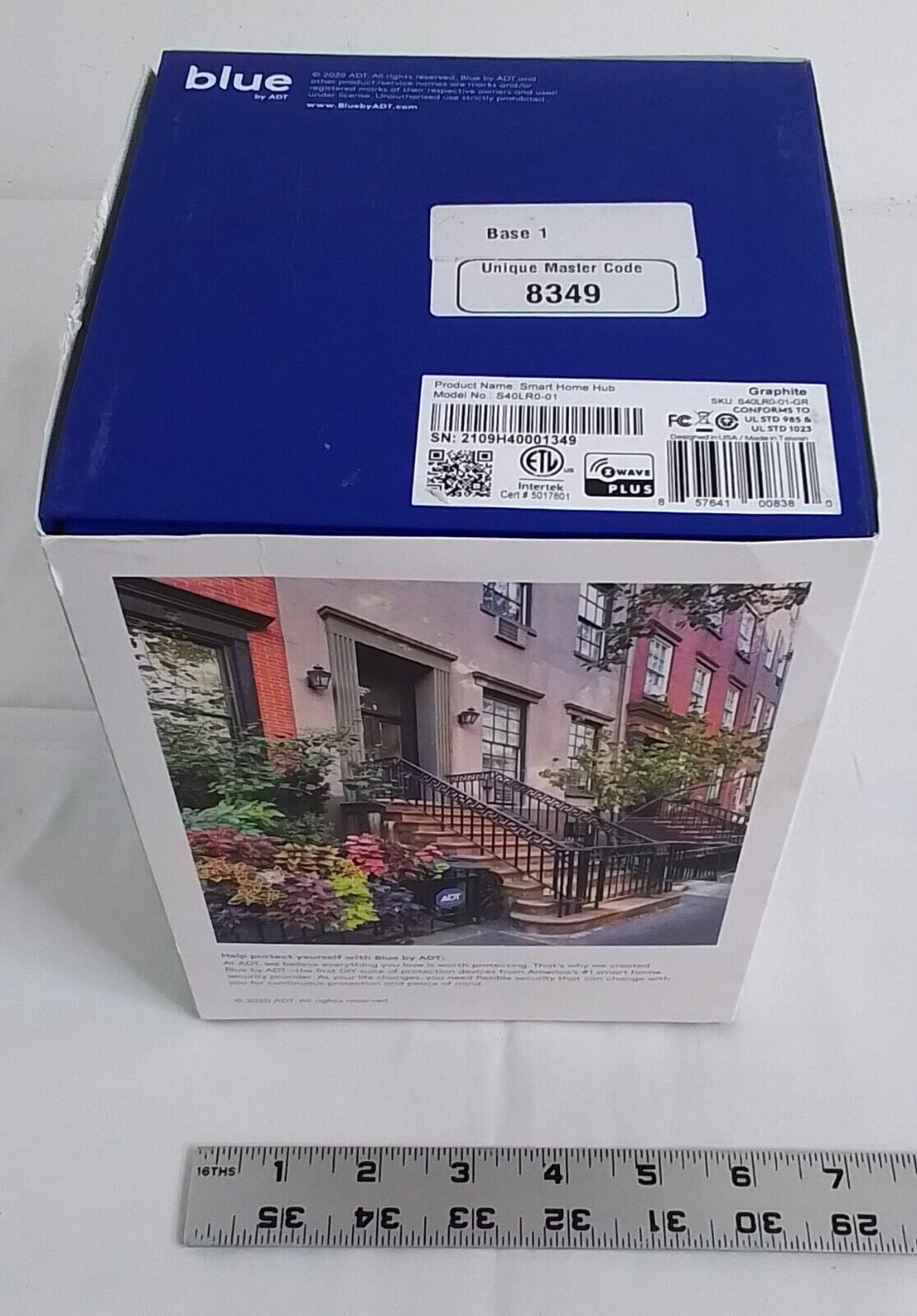 Blue ADT Smart Home Hub and Door/Window Sensors w/Sync Module 2 #W3093