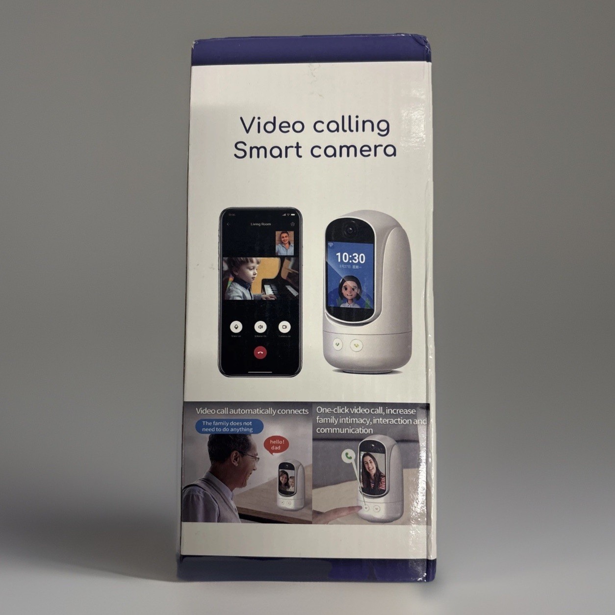 Smart Video Calling Camera 1080P WiFi Rotating Wide View Baby/Elderly