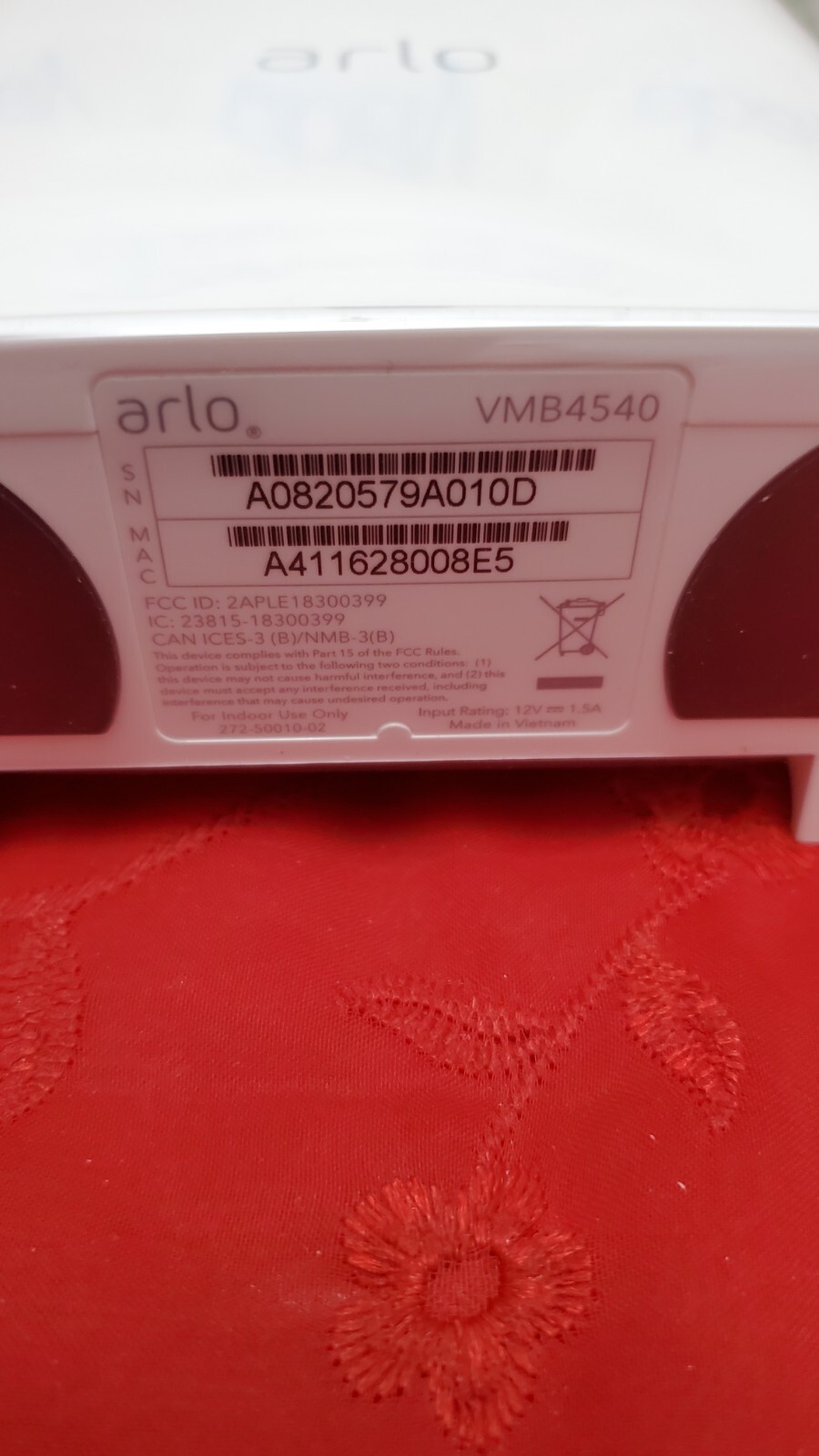 Arlo VMB4540 SmartHub Base Station for Arlo Security Pro 3 4 5S Ultra 2 Cameras