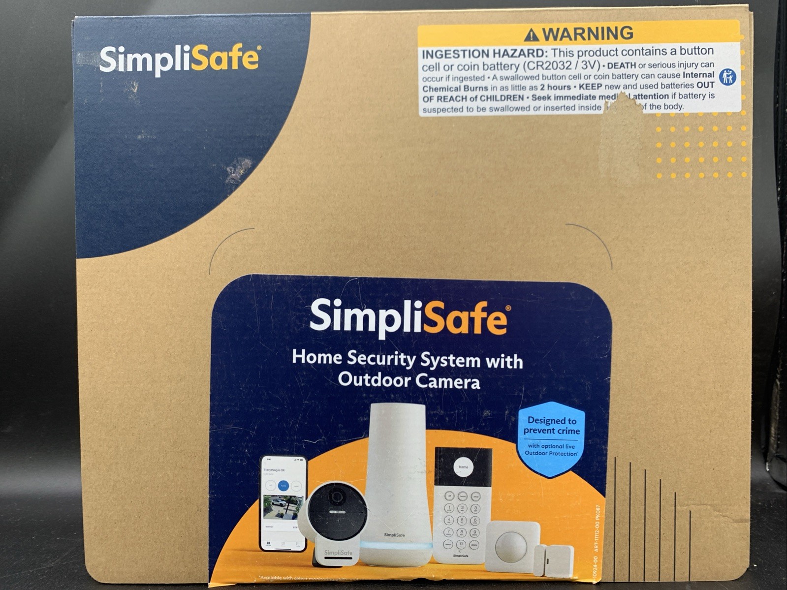 OPEN BOX – SimpliSafe 13-Piece Security System with 1 Outdoor Camera