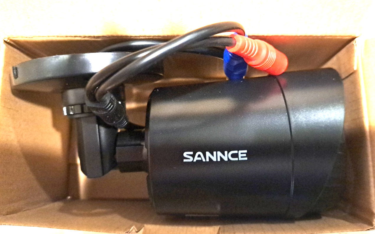 SANNCE 1080P Video CCTV TVI Security Camera 2MP Full Color Night Vision Outdoor