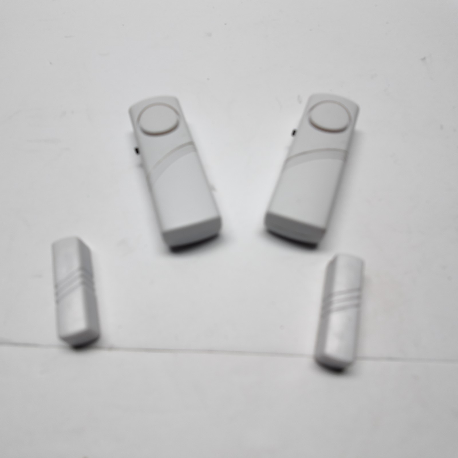 2 Pack Door Window Alarm Magnetic Sensor Loud Home Security Alert