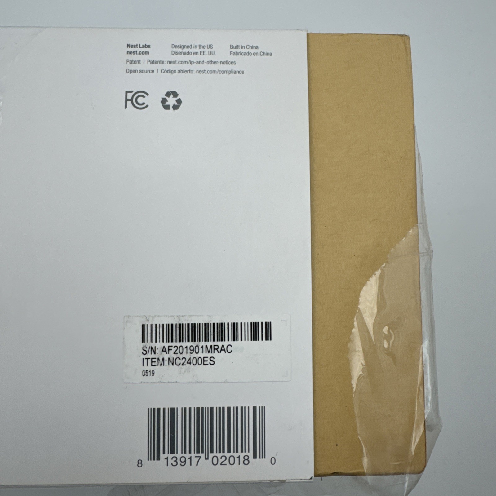 New-Sealed-Google-Nest Cam Outdoor-2-Pack-A0033-NC2400ES-Free Shipping!