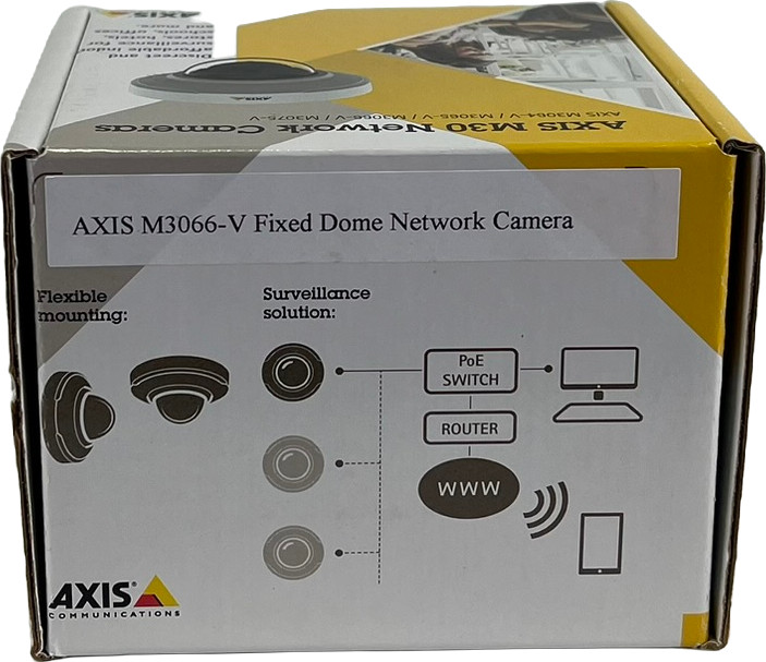 AXIS M3066-V 01708-001 Mini Dome Network Camera (ME)