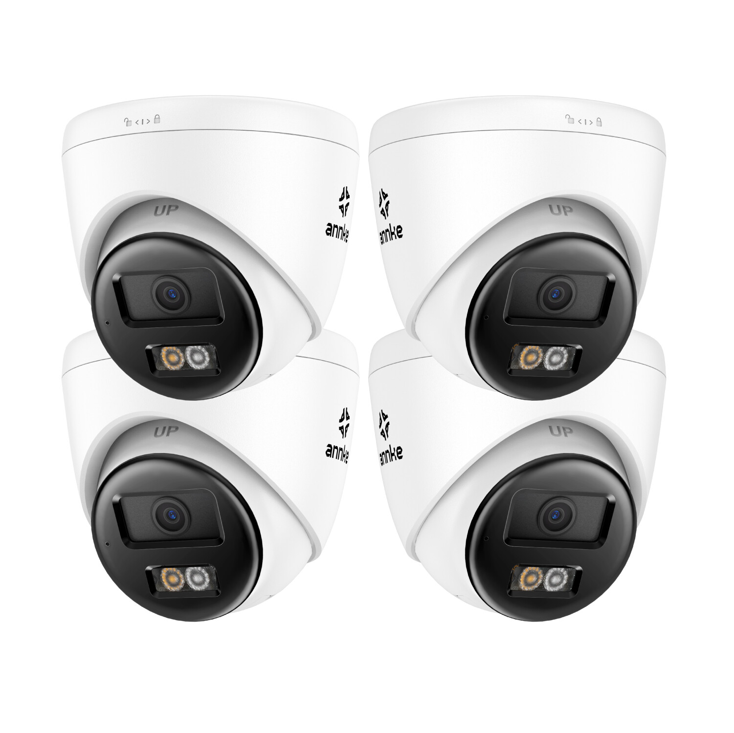 ANNKE 4K POE Security IP Camera Two Way Audio AI Color Night Vision Outdoor IP67