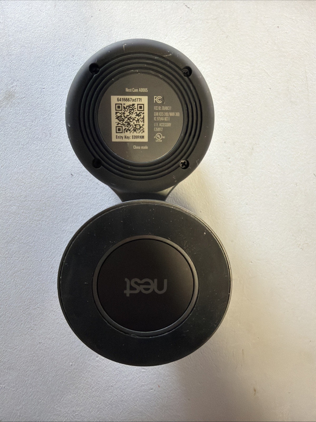 Google Nest Cam Indoor Security Wi-Fi Camera 1st Gen A0005 DEVICE ONLY #2654