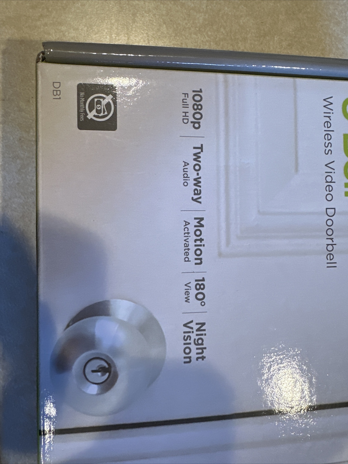Uniden DB1 Wireless Video Doorbell