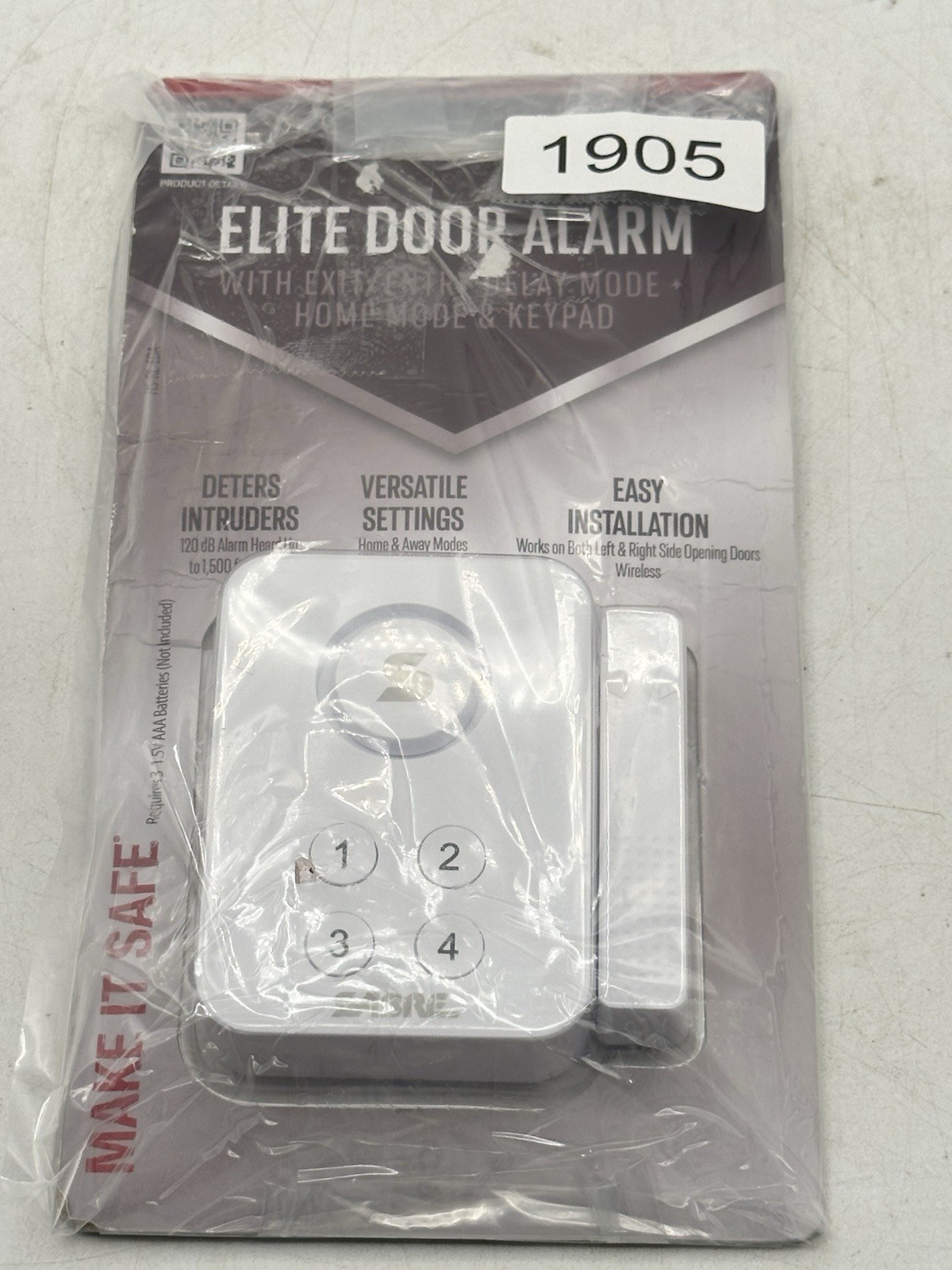 Sabre Elite Door Alarm Exit Entry Delay Home Mode Keypad New