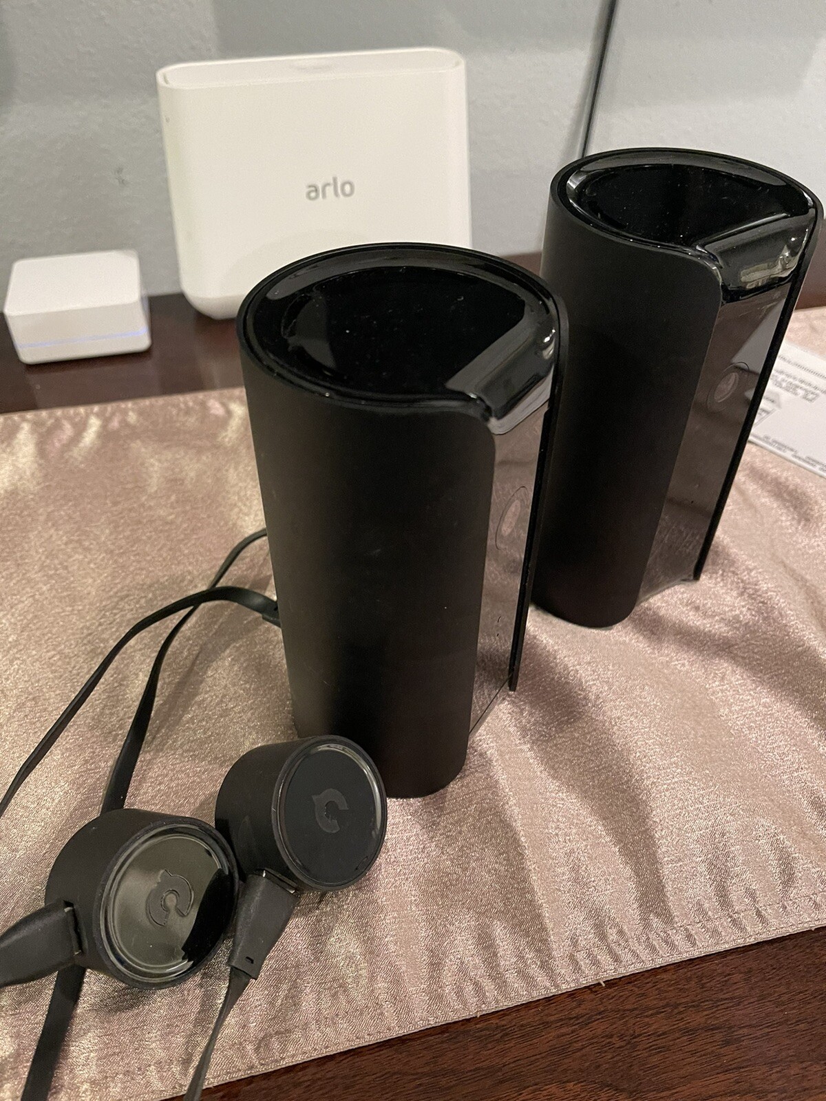 2 Pcs Canary Smart Home Security Device CAN100USBK Black (CL463)