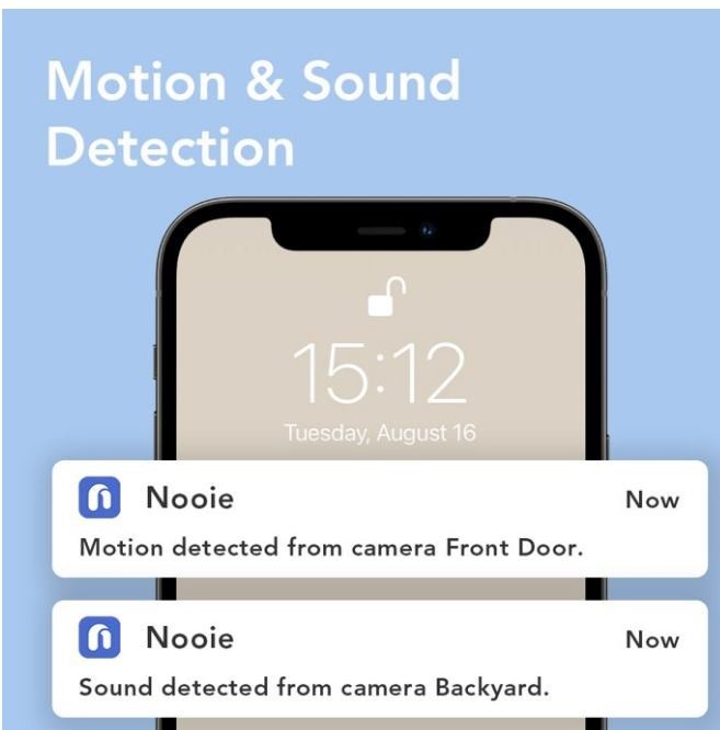 Nooie Outdoor Camera Two-Way Com Wifi Security IPC200
