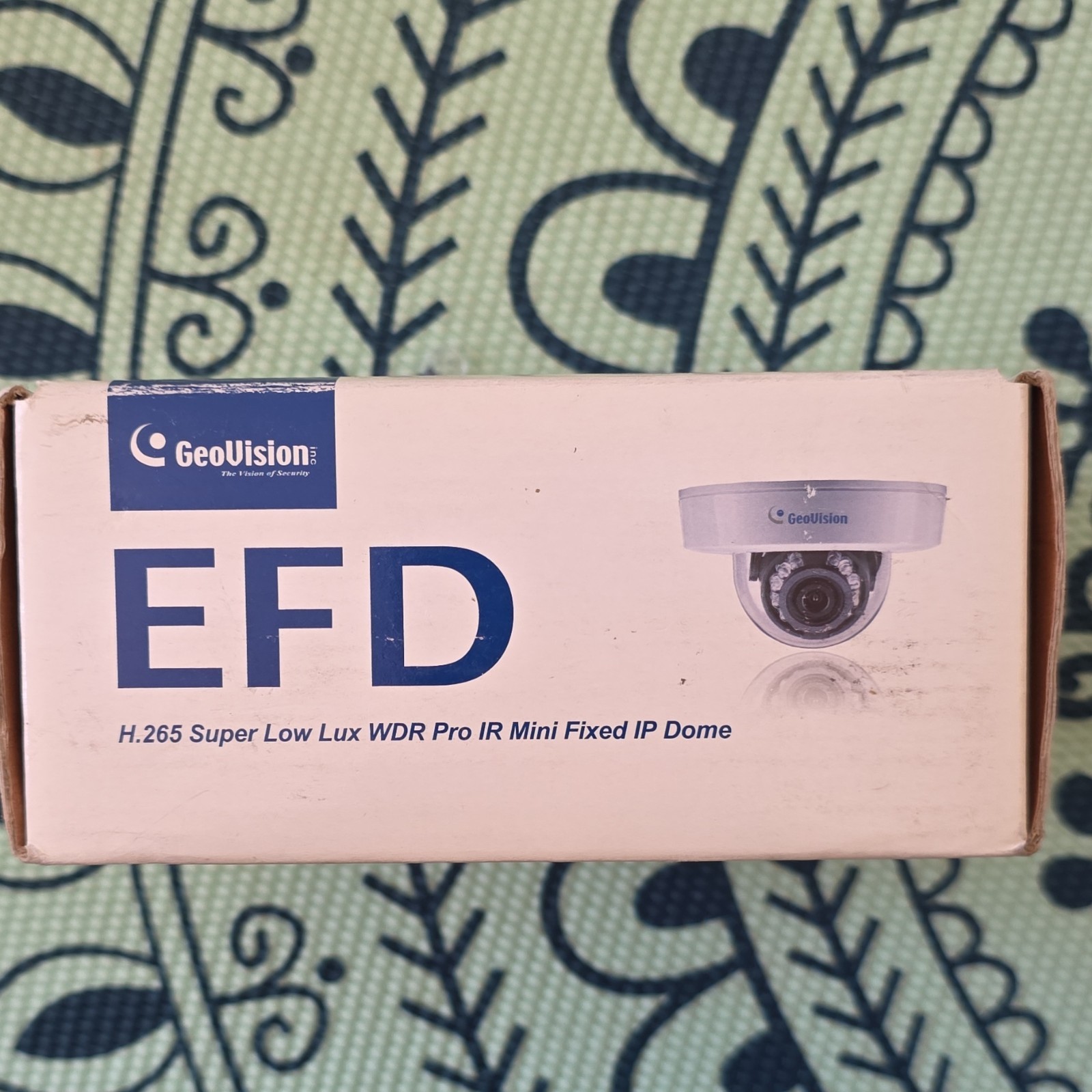 GeoVision GV-EFD4700-0F 4MP Mini Fixed IP Dome PoE Camera Super Low Lux WDR IR