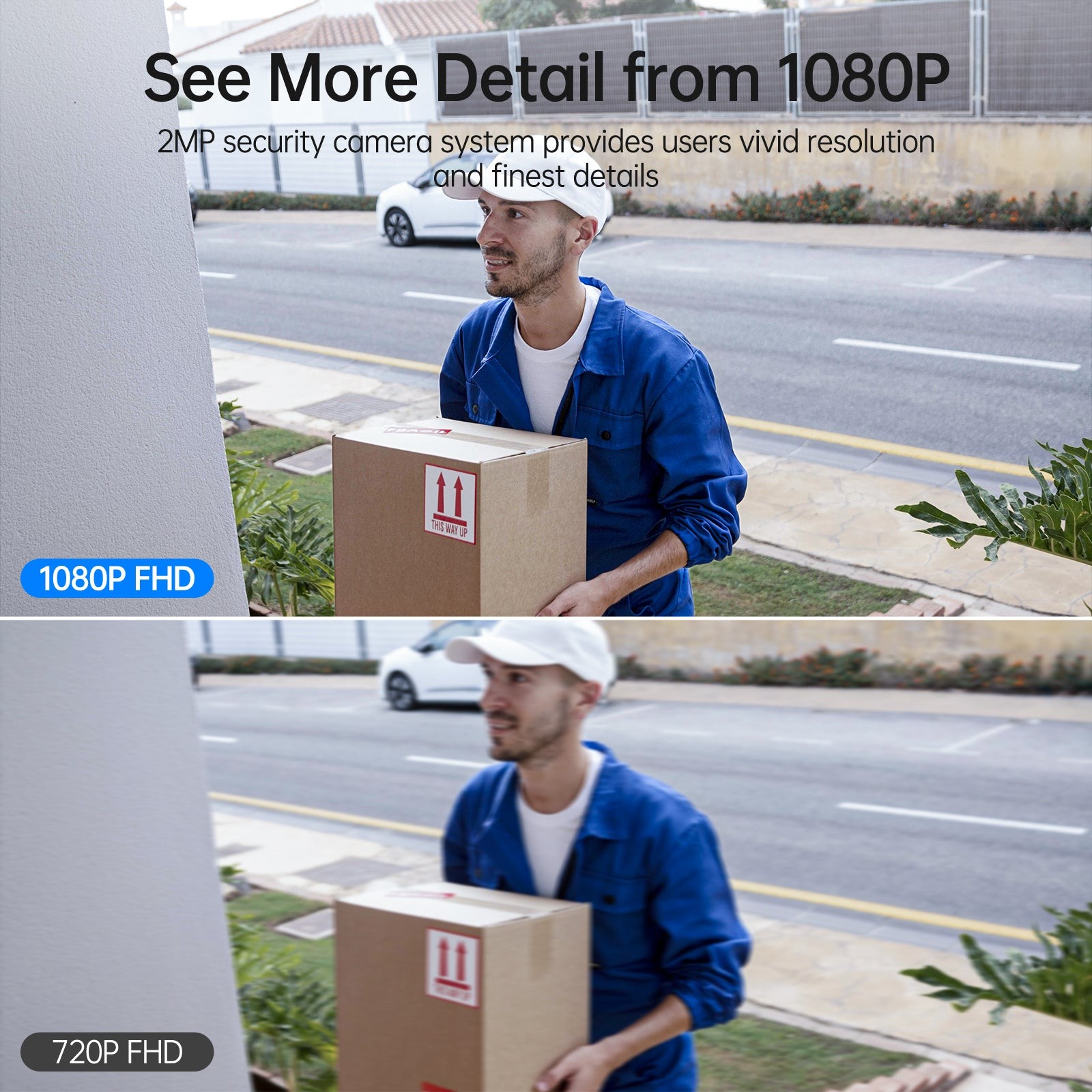 5G Wifi Wireless Security Camera System Outdoor Home Night Vision Cam 1080P HD