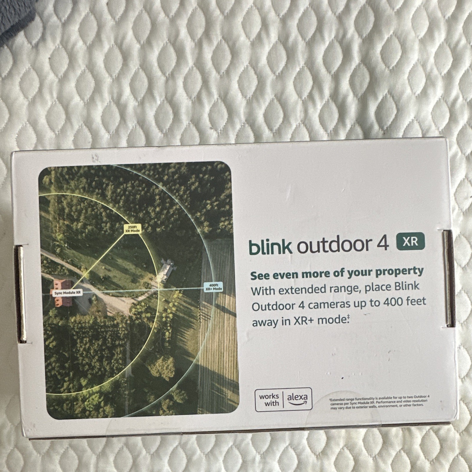 Blink Outdoor 4 XR 4-Cam Wireless Battery System w/ Sync Module XR 1080p