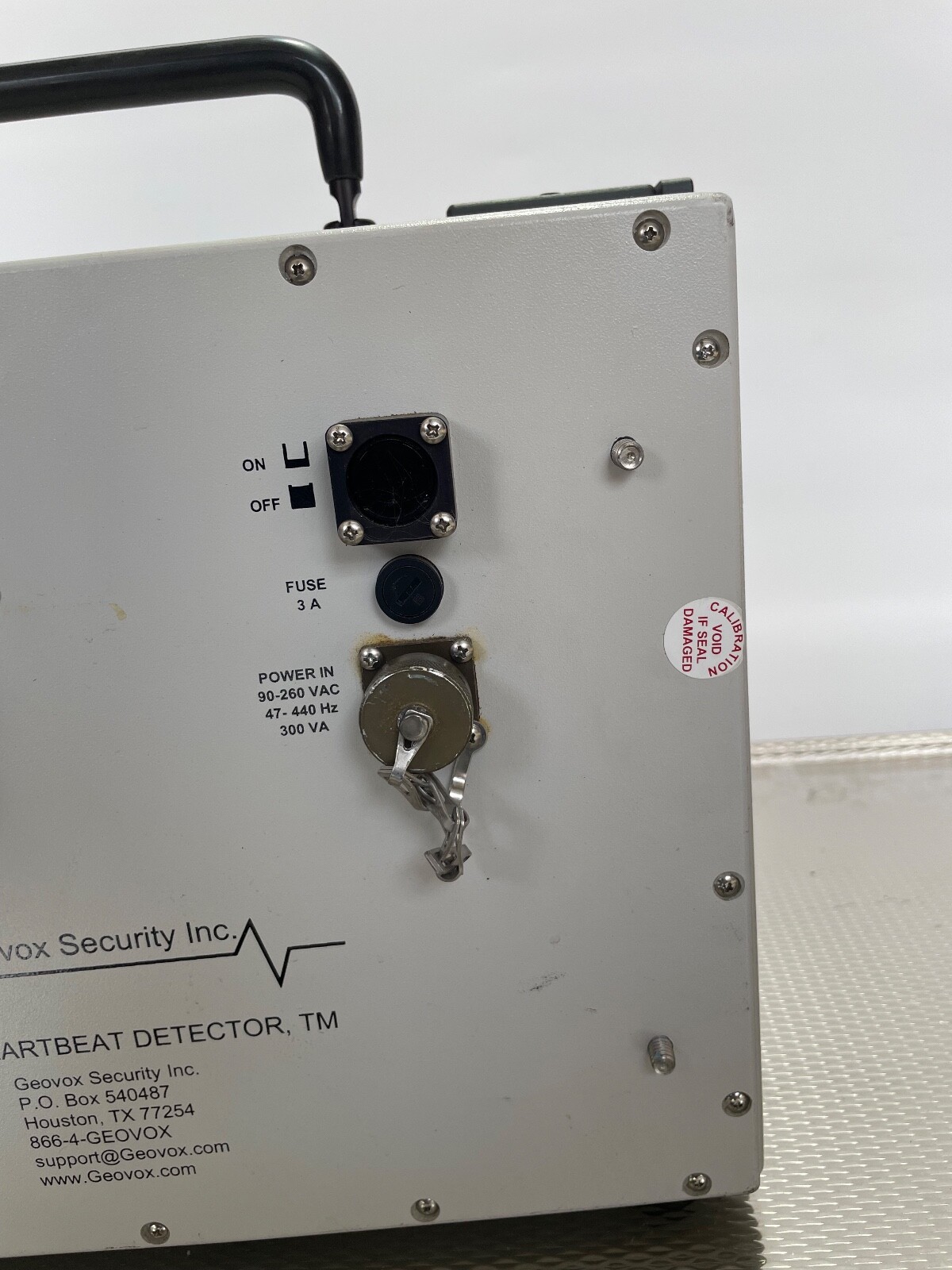 AVIAN HEARTBEAT DETECTOR 2700-12M6 – UNTESTED – SOLD AS IS