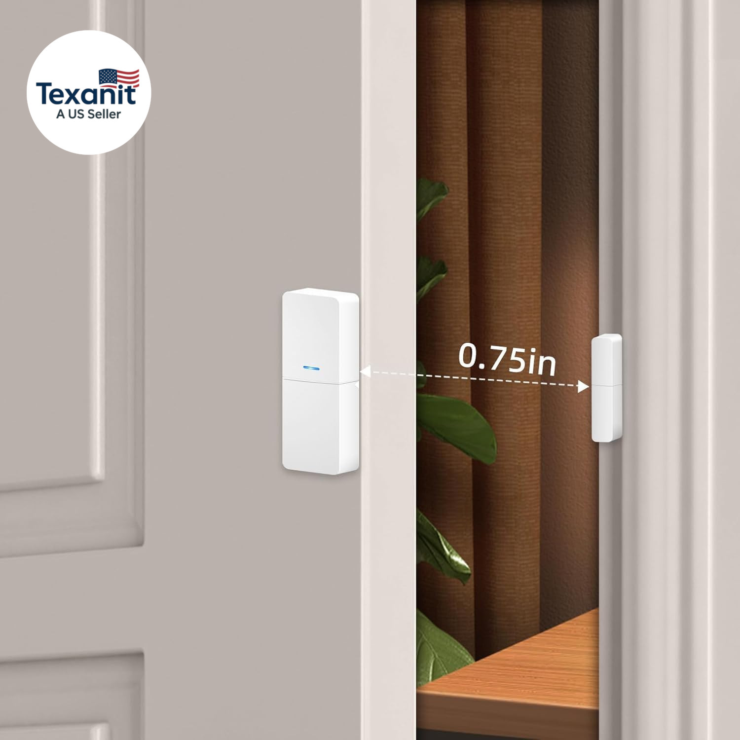 Alarm System for Home Security, Door Alarm Systems, App Alerts, 15Piece Kit, No