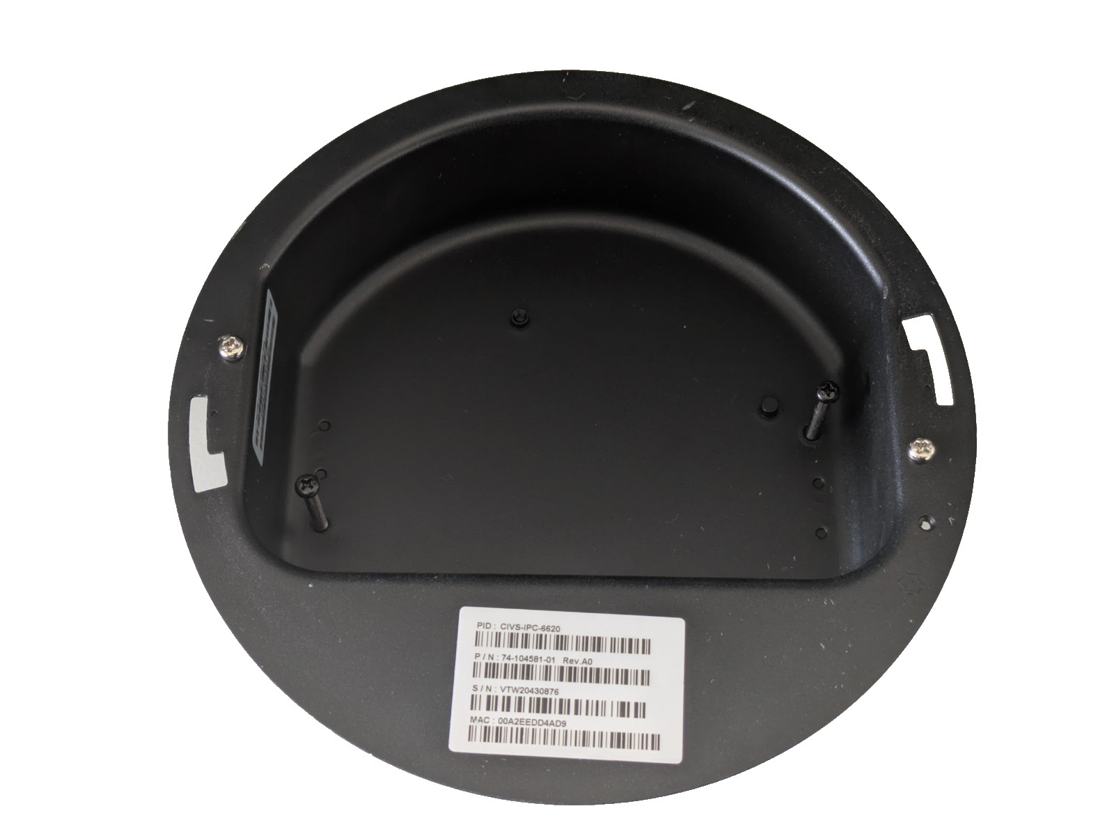 Cisco CIVS-IPC-6620 WDR PoE Dome IP Surveillance Camera w/ Flush Mounting System