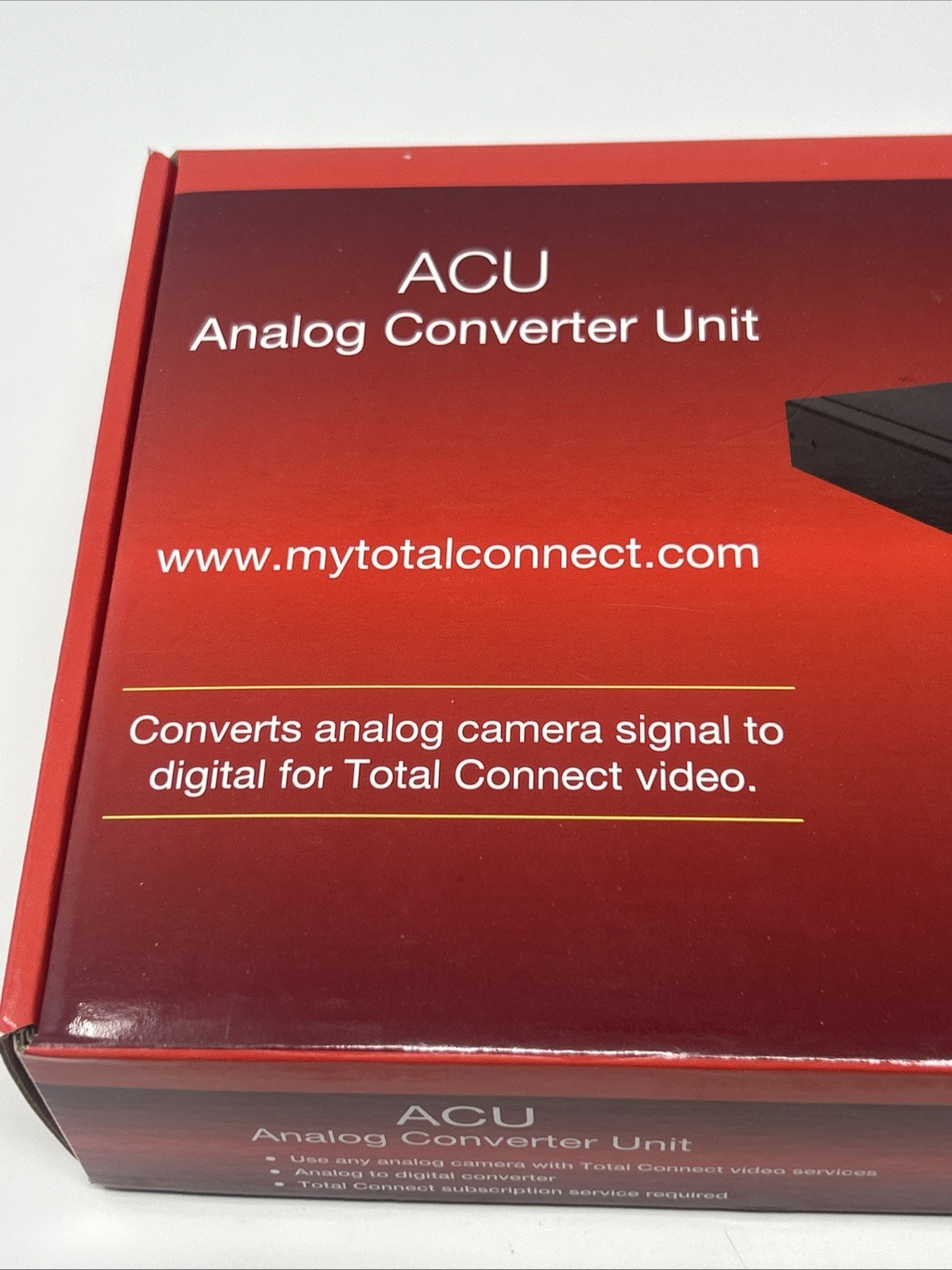 NEW Honeywell ACU Analog Converter Unit Coverts Analog Camera Signal To Digital