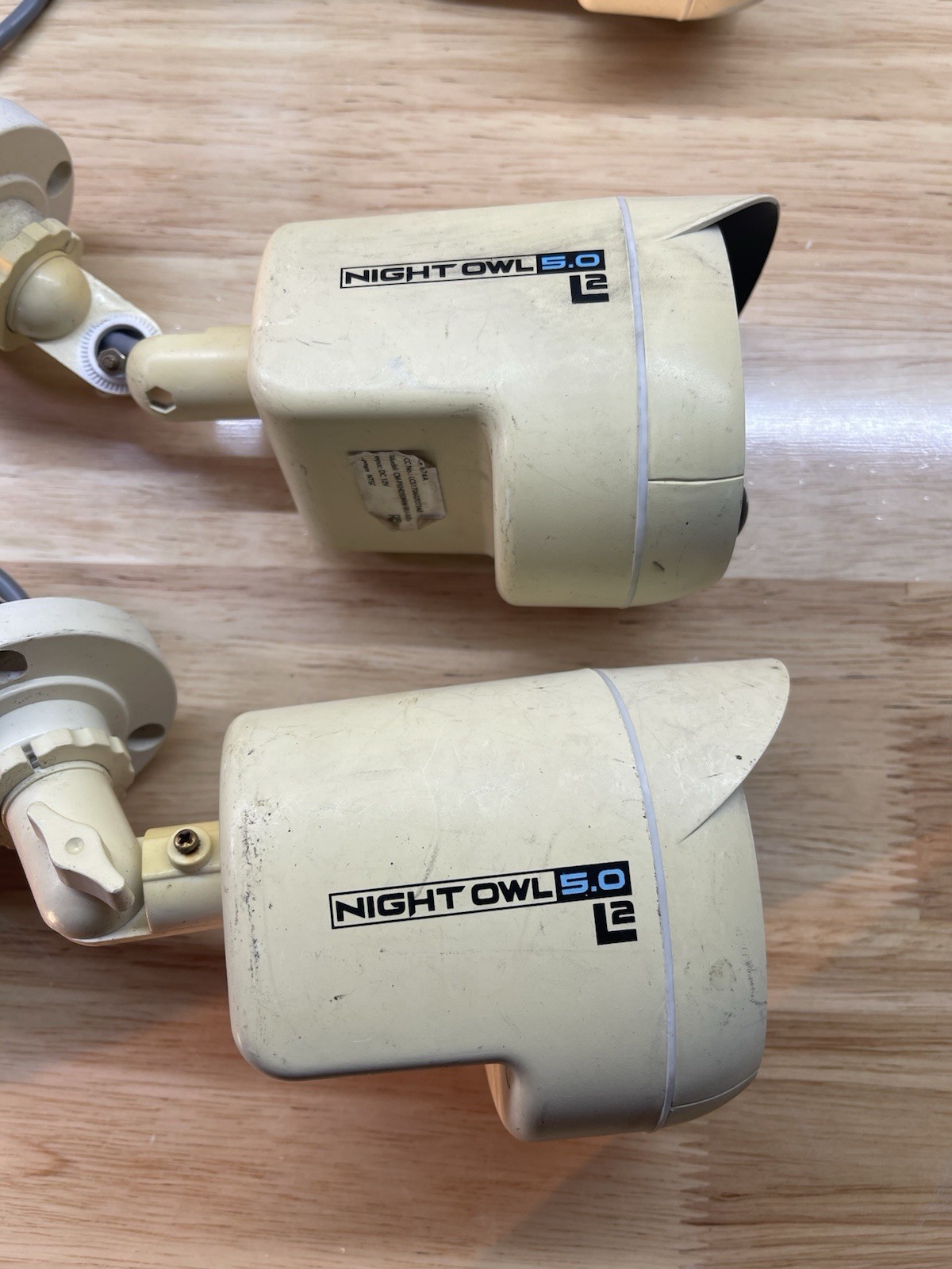 (4) Night Owl XHD Series 5MP BNC Add on Camera, CM-PXHD50NW-BU-SGS (USED-GOOD)