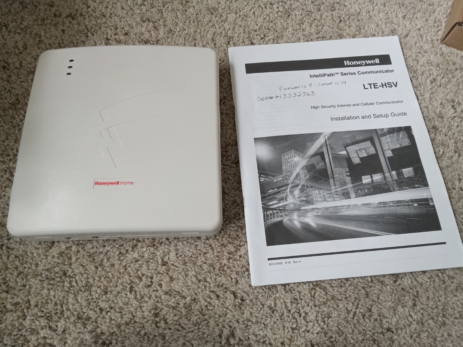 Honeywell LTE-HSV High Security Internet and LTE Communicator