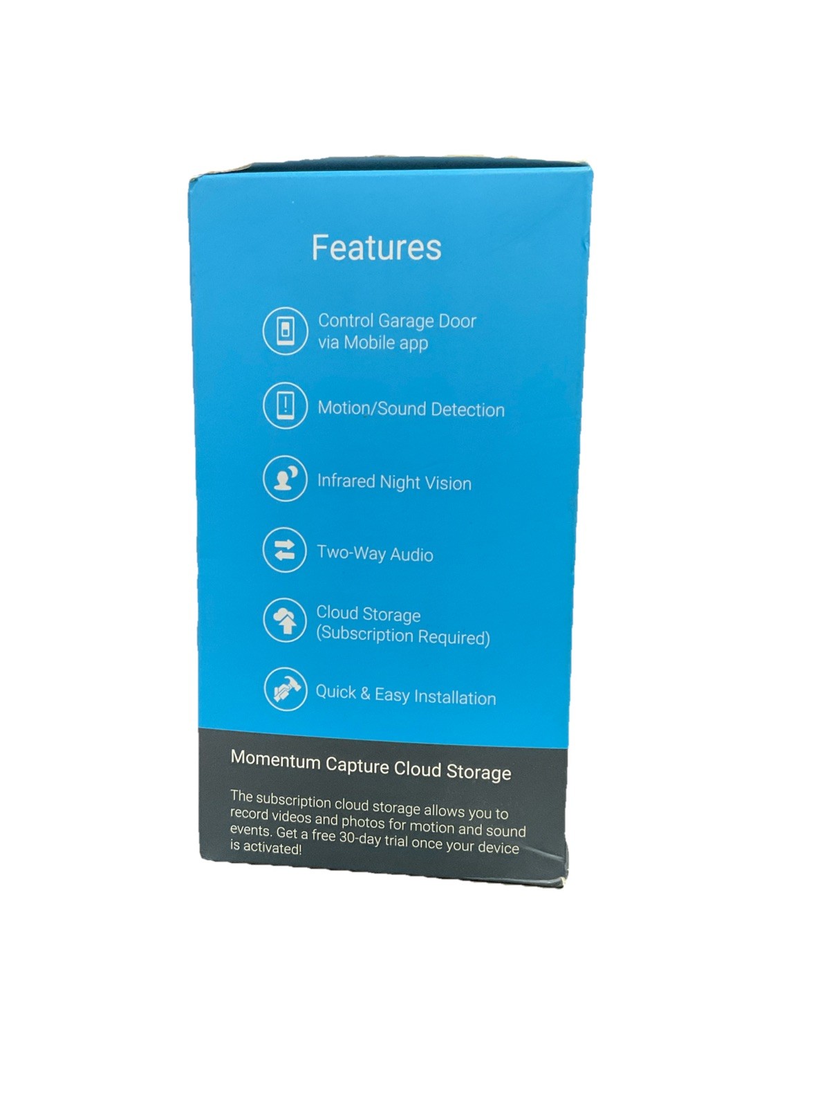 Momentum Niro WiFi Garage Door Controller With Built In Camera 10189460-3