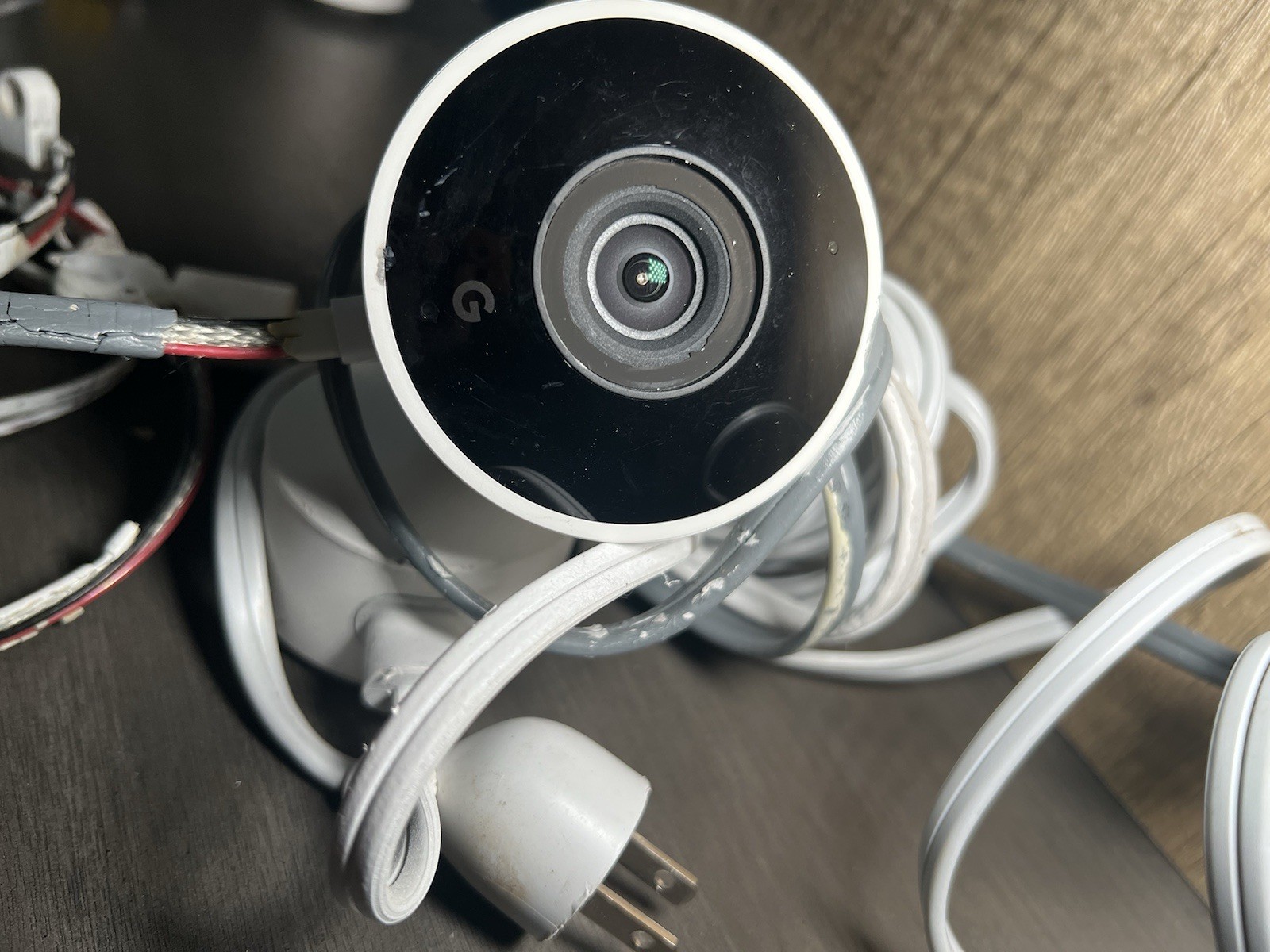 Google Nest Cam Outdoor Security Camera extension Wired NC2100ES Night Vision