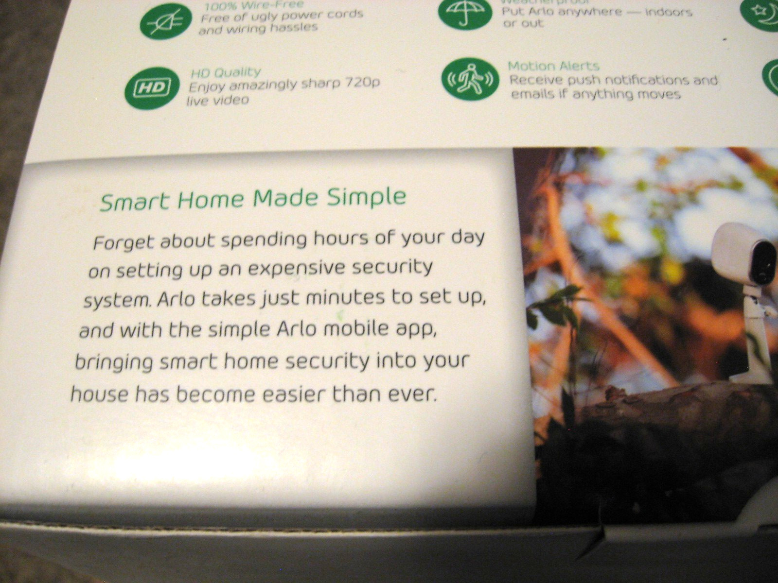 rmk99 Netgear Arlo 2 Camera Wireless Security System w/Base, Cords NIB st135