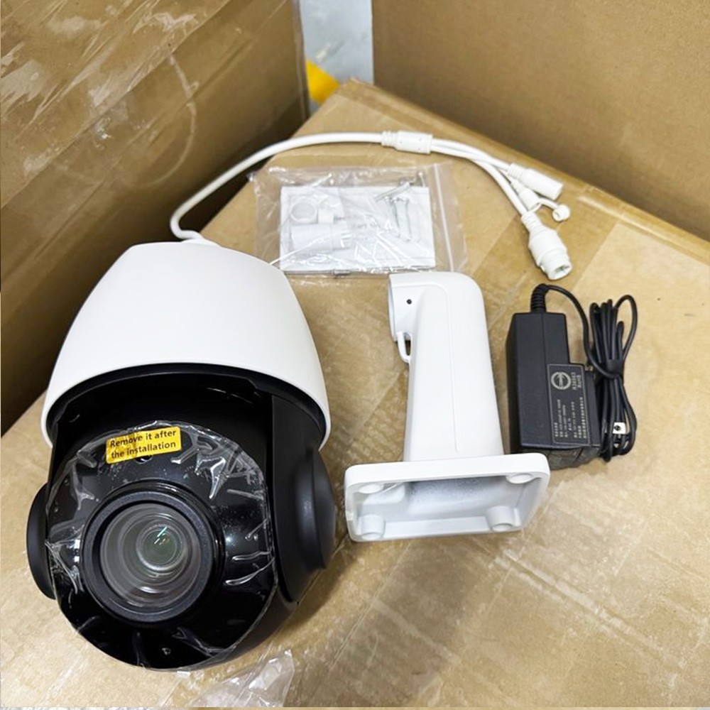 VIKYLIN 8CH 8POE NVR 25×ZOOM 360° IR50M 8MP PTZ Camera Systems Auto Tracking Lot