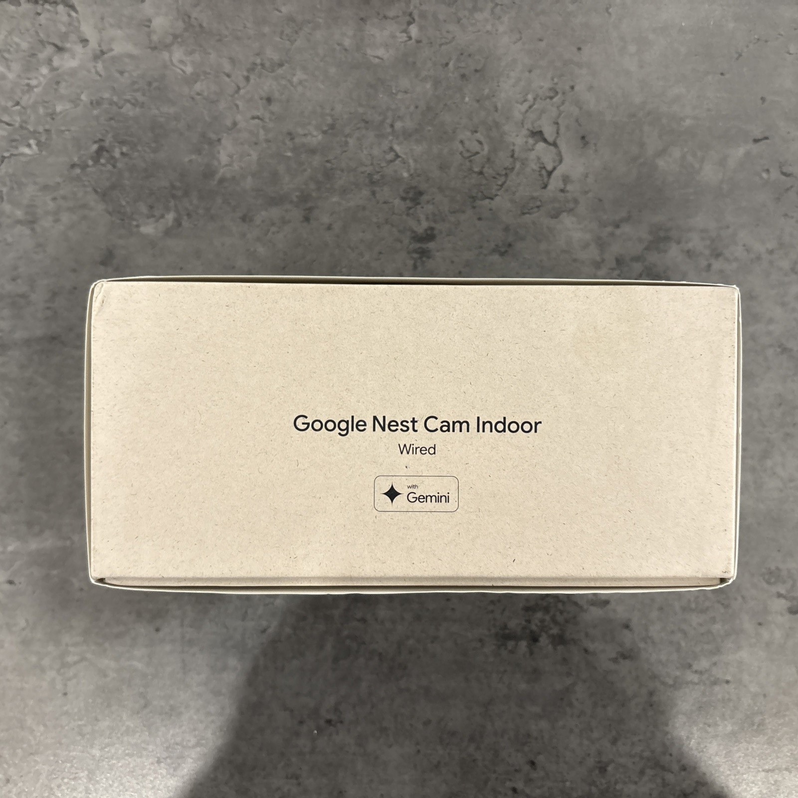 Google Nest Cam Indoor (Wired, 3rd Gen) – Security Camera, 2K Video & Gemini