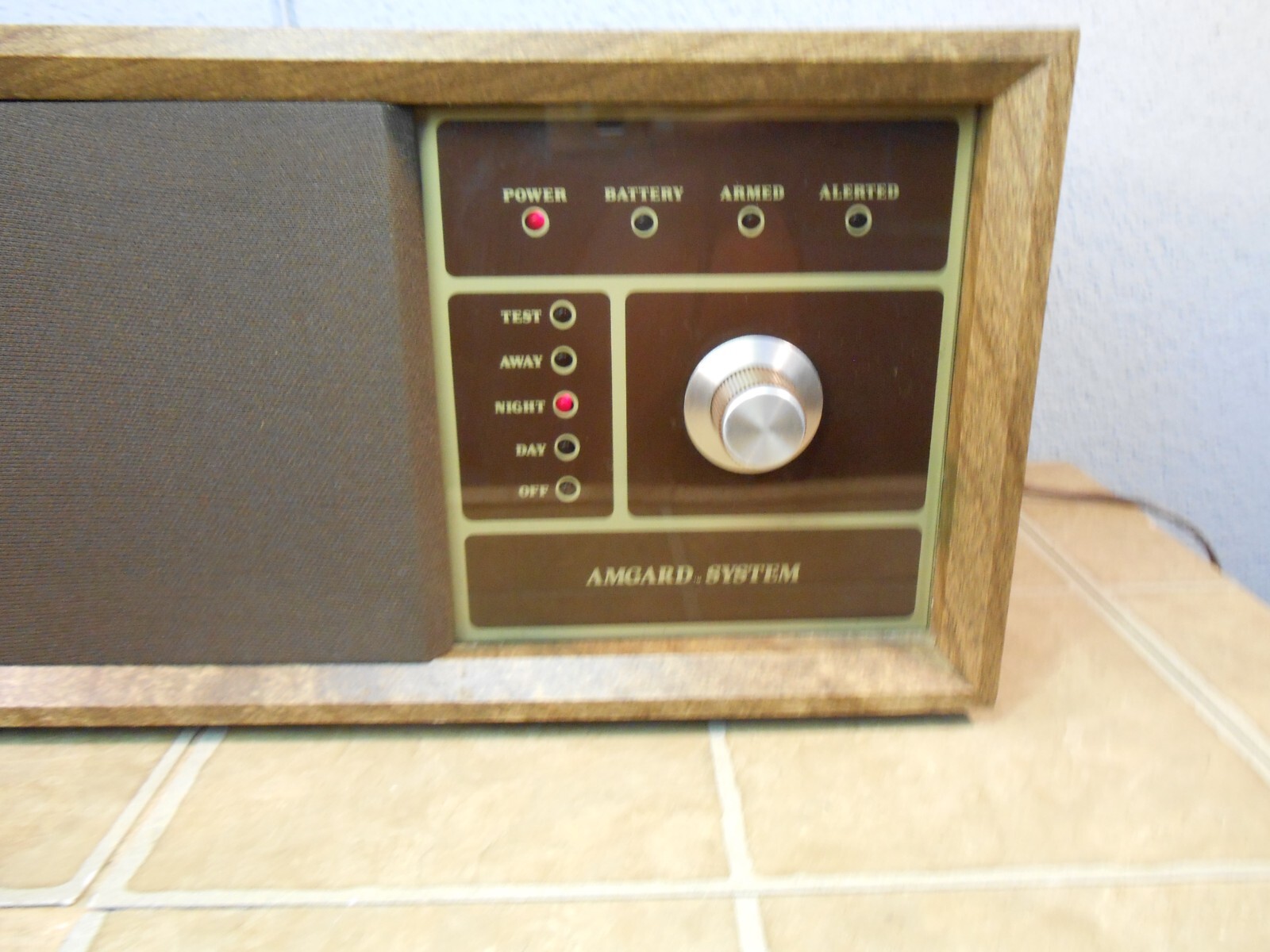 Amway Amgard Perimeter Alarm Control Unit Only Model E-8496 – Vintage